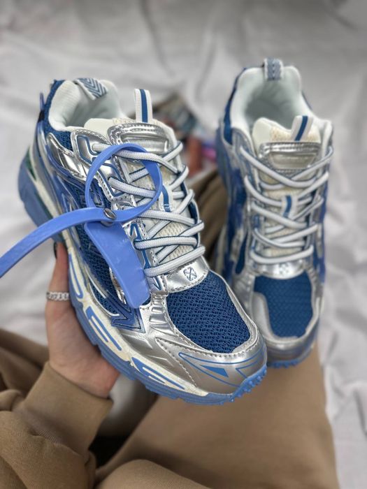 НАЙКРАЩА ЯКІСТЬ‼️Off-White Be Right Back Blue (Сині),офф вайт,бі райт.