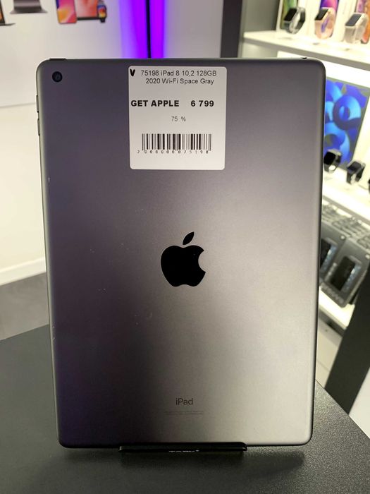 Планшет iPad 8 покоління на 128 ГБ, ГАРАНТІЯ 75198