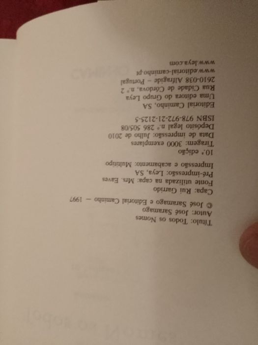 Todos os nomes-Saramago-Caminho-10-e.10E-O ano M. Ri.R.-Sara8E Desde2E
