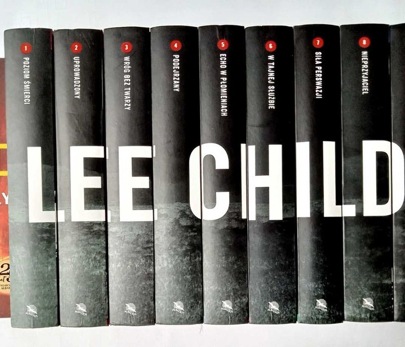 Lee Child Twarda Okładka - Wyd. Albatros - 20 Książek plus 3 Extra=23