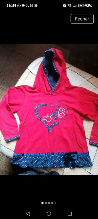 Sweat nova com capuz