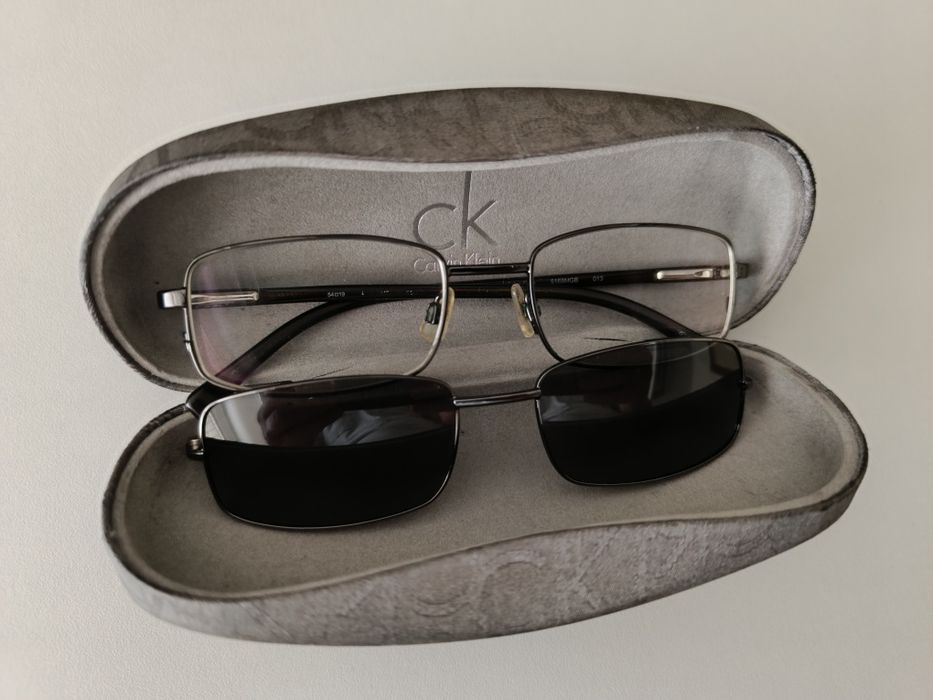 Окуляри, оправа Calvin Klein, чохол