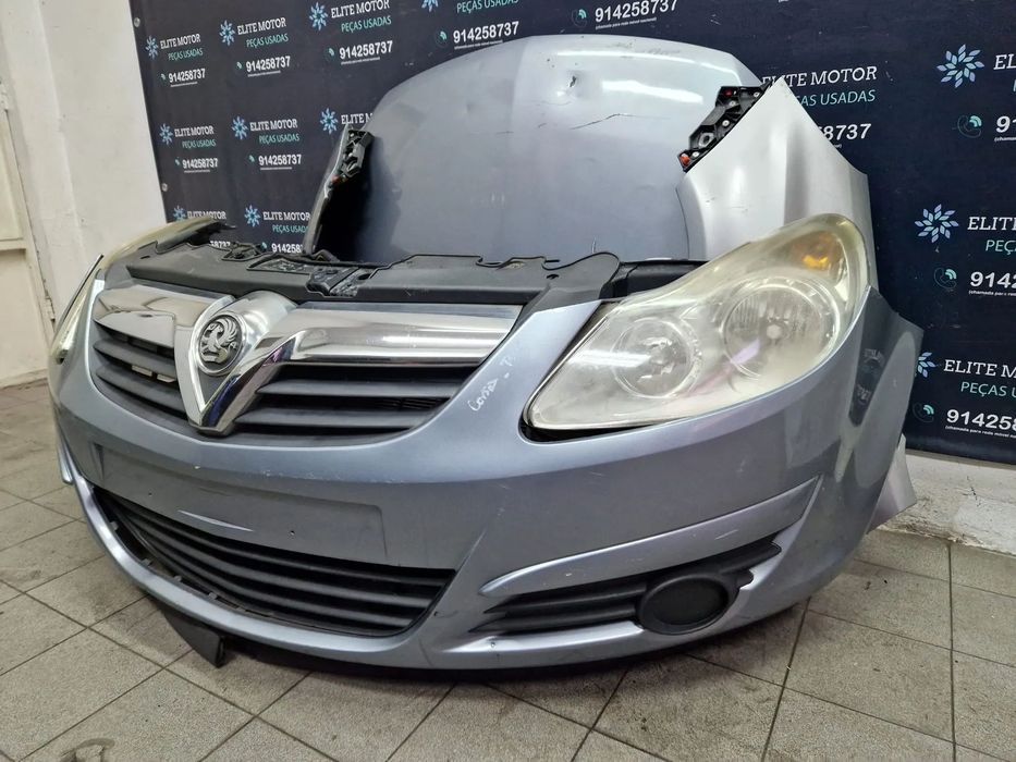 Frente completa usada OPEL CORSA D capot parachoques oticas
