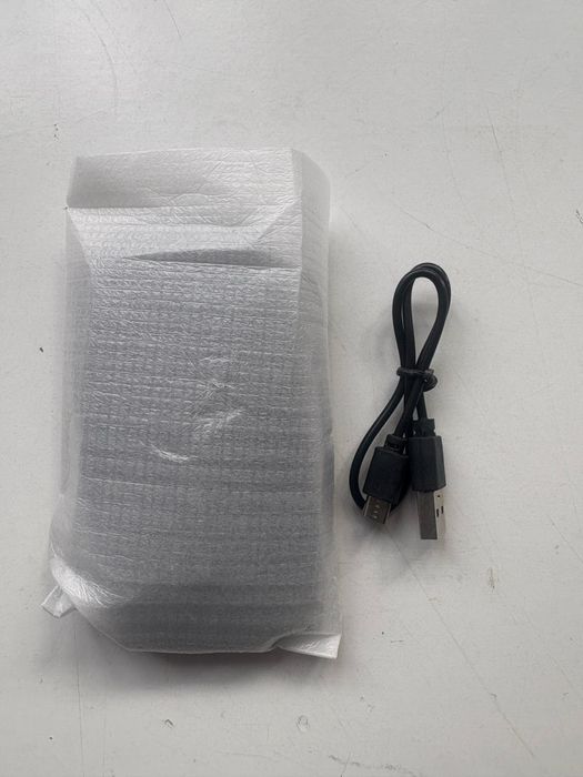 Rato sem fio recarregável preto