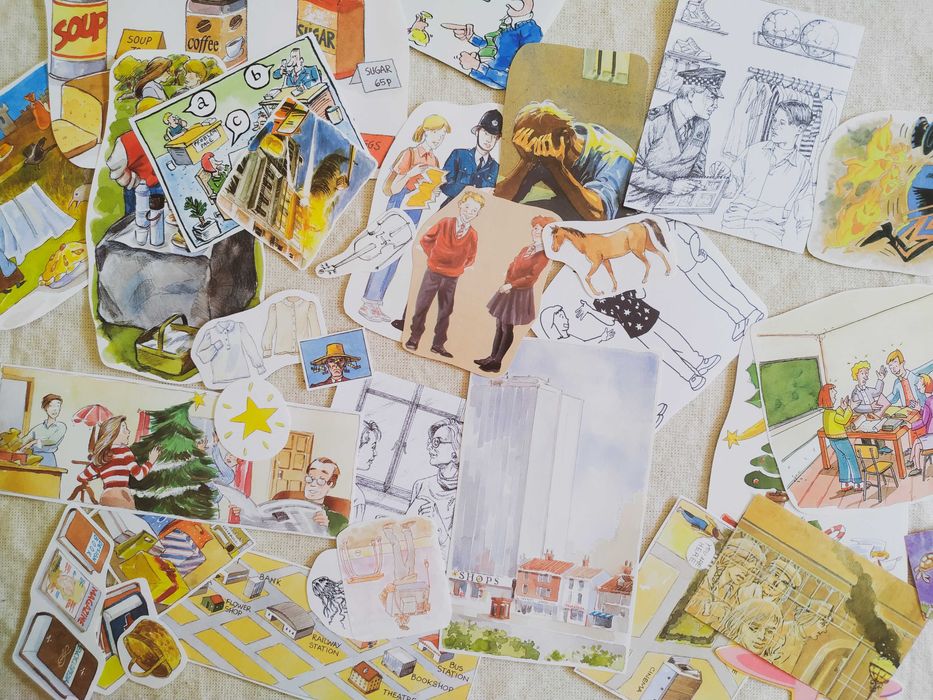 Pack de Ilustrações Para Diários, Colagens, Bullet Journals, Scrapbook