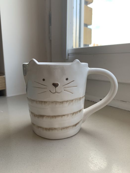 Nowy kubek kot z uszkami Swirly Cat home&you 370 ml