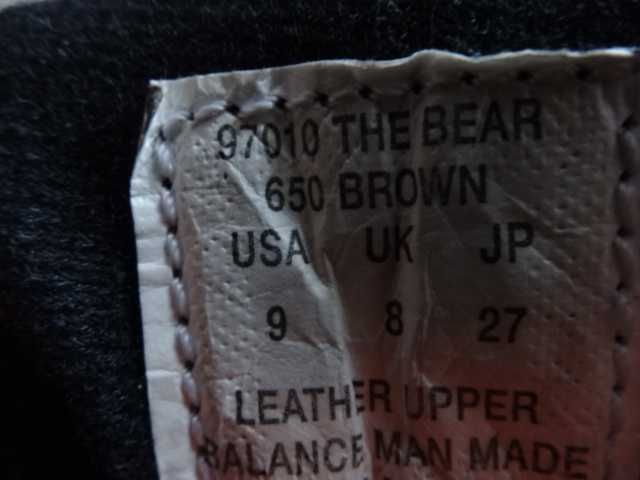 Buty THE BEAR USA roz 42 WATERPROOF Skóra Vibram Trekkingowe Górskie