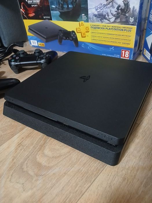 Пс 4 слим 1tb play station 4 slim ps4