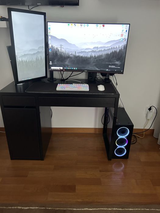 Setup completo para venda (PC + periféricos + monitor)