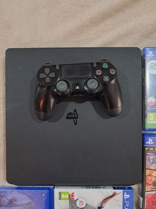 Ps4 slim 500gb +gry