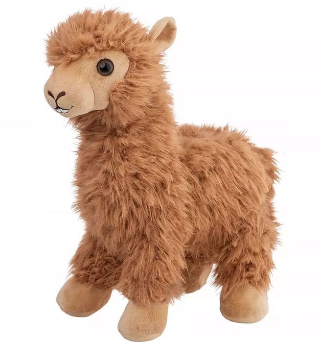 Maskotka Alpaka Brązowa Lama - 40cm