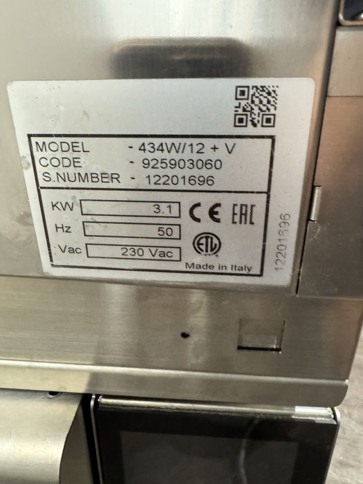 Конвекційна піч з парозволоженням, пороконвектомат ggmgastro