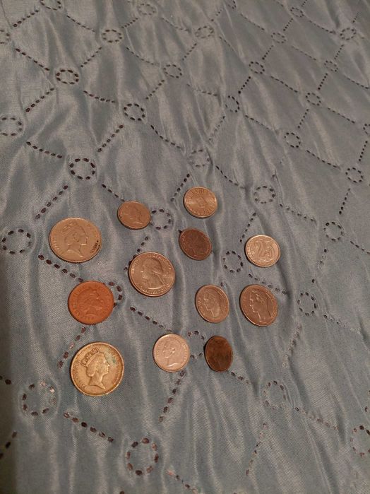 Troco moeda colecionador