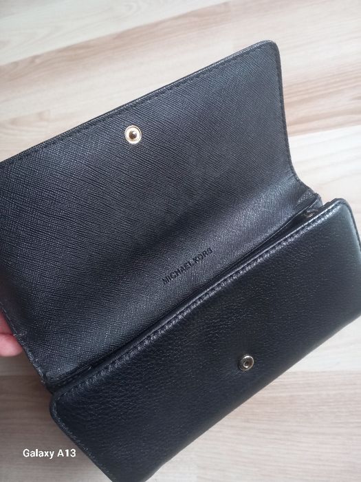 Michael kors oryginalny skórzany portfel damski