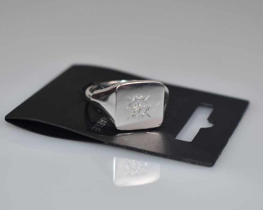 Pilgrim A15 –Sygnet Posrebrzany elegancki srebrny