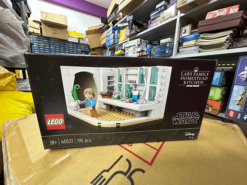 Lego Lars Family Homestead Kitchen 40531 novo e selado