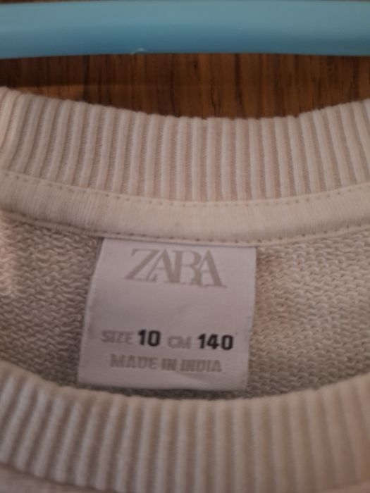 Camisola Branca ZARA T: 10 anos