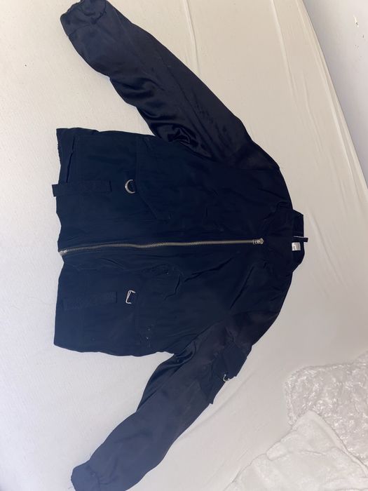 kurtka bomberka czarna h&m