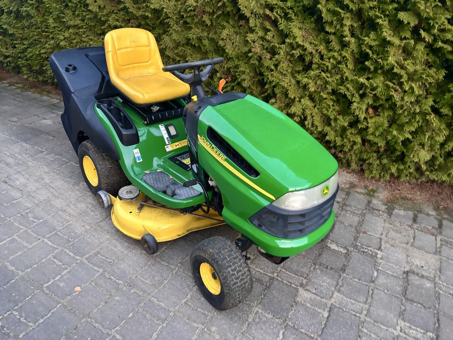 Traktorek Kosiarka John Deere x130r V2 Vka Briggs Hydro kosz x155r