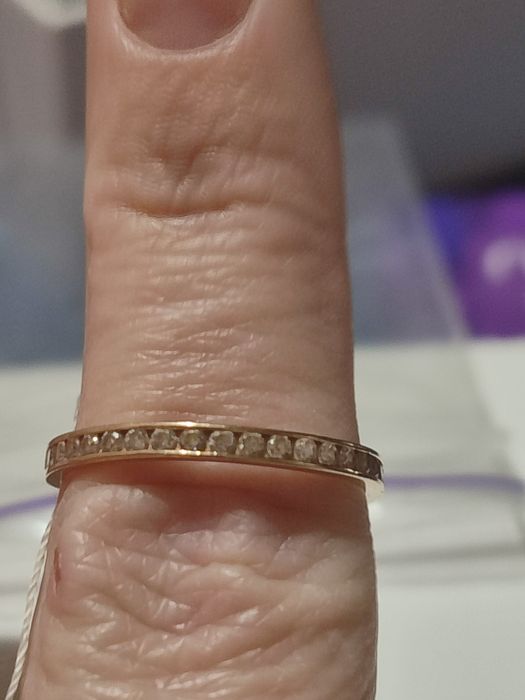 Обручка золото 18 розмір