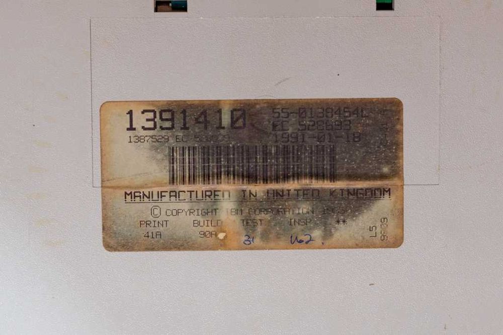 IBM PS2 1991 Teclado