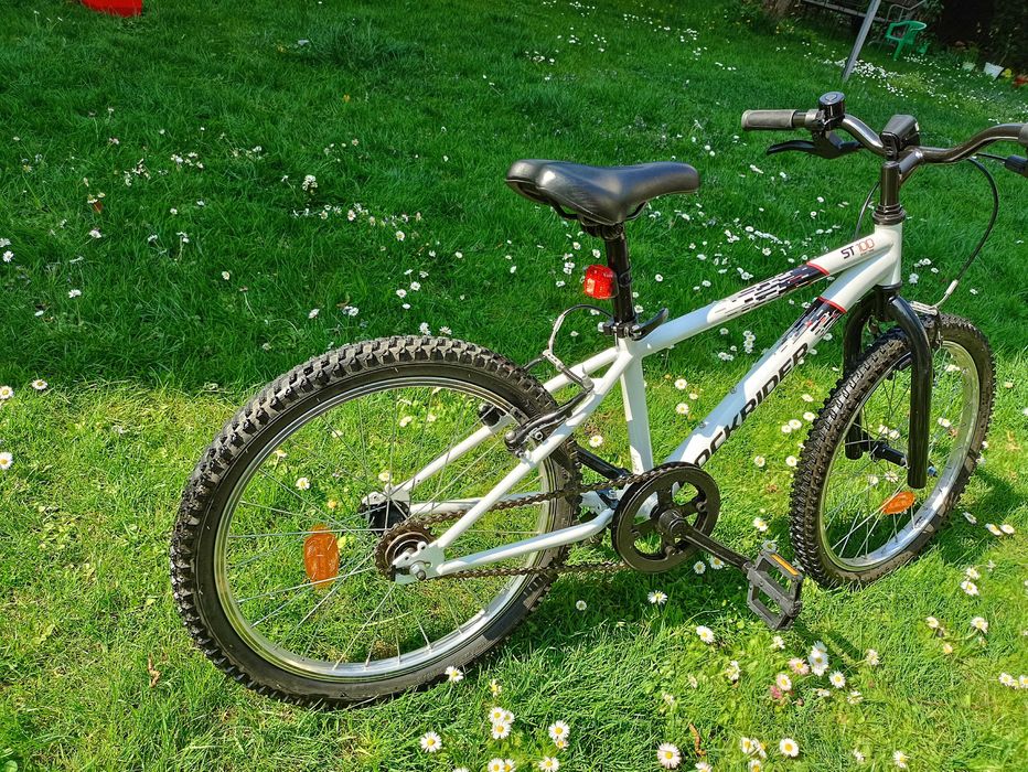 Rower Górski MTB ROCKRIDER ST 100 24" dla Dzieci