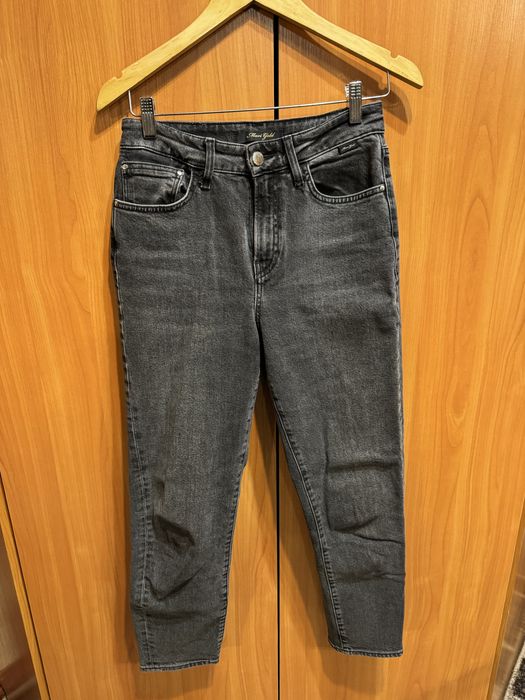 Джинси з щільної тканини темно-сірі