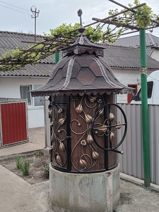 Ковані криниці, колодці