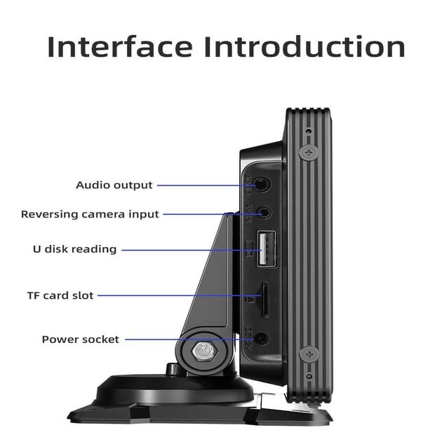 Автомобільний монітор Portable Car Mp5 Player 10.2 дюйма