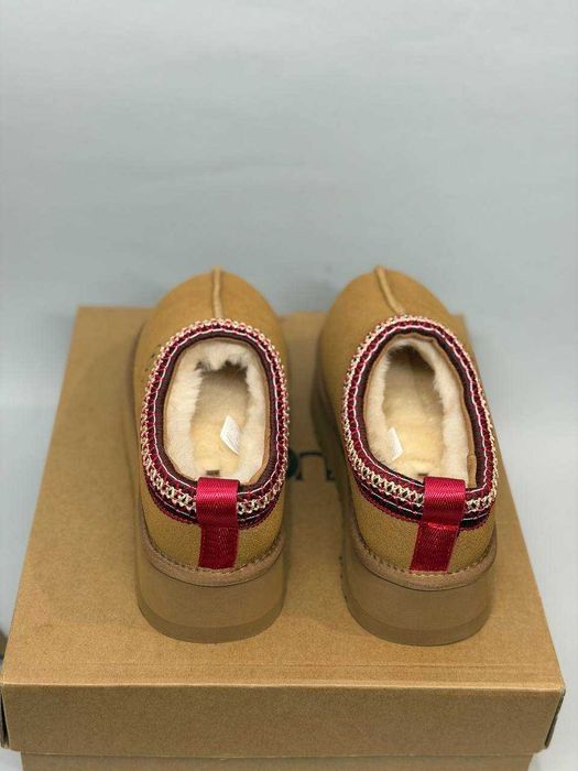 Угги Ugg TAZZ Platform Chestnut Уггі Коричневі В НАЯВНОСТІ‼️