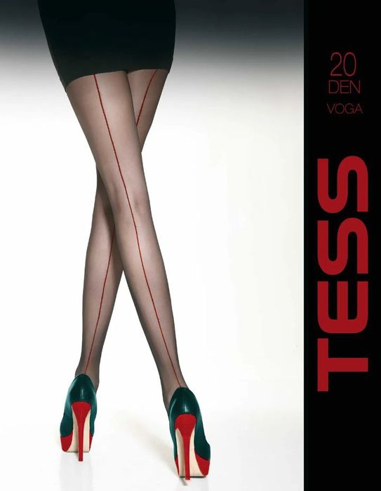 Rajstopy szew 20 den VOGA 2-4