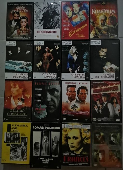 Lote 234 DVD's originais (Lote 10)