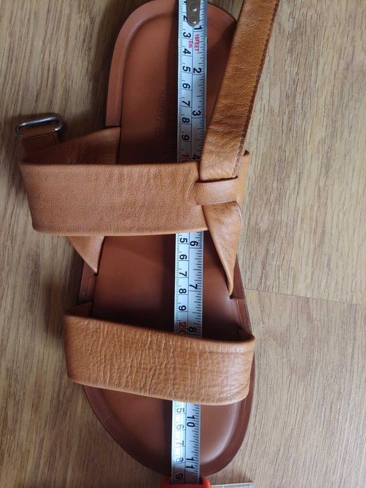 Кожаные мужские босоножки . Италия.