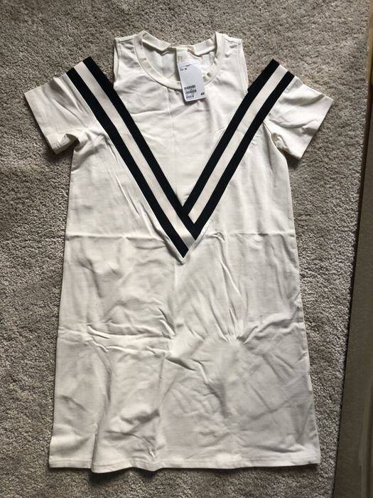 Сукня плаття біле котон хлопок нове hm h&m xs s m