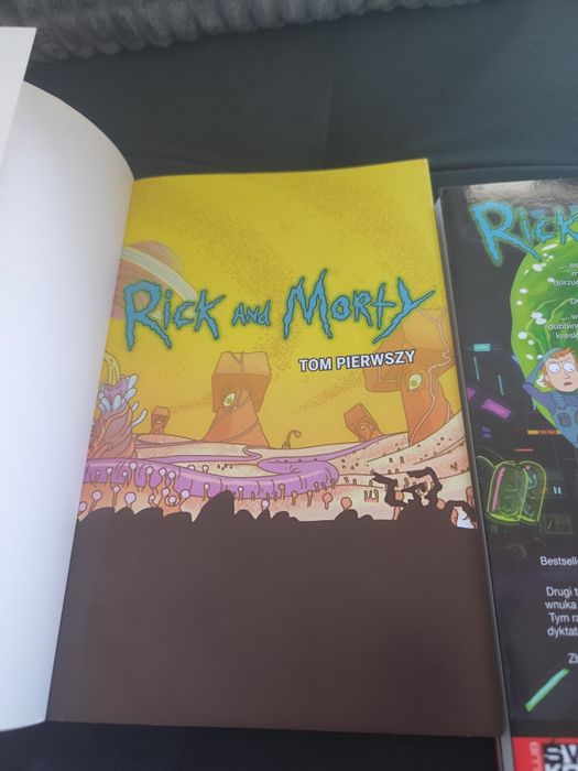 Komiks Rick and Morty dwa tomy