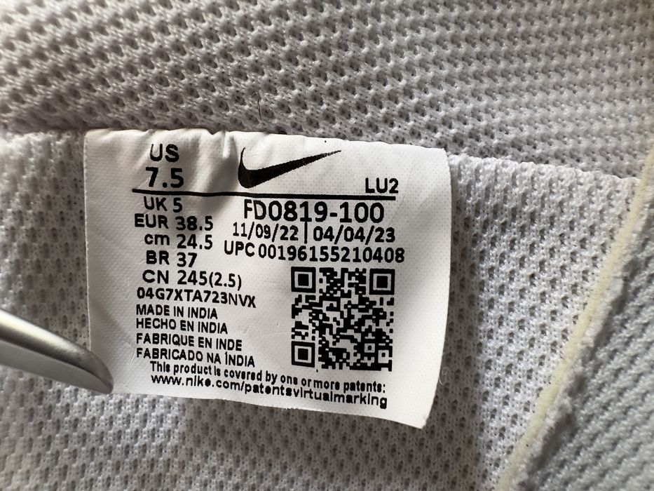 Nike Court Vision Mid 'White Iridescent' r. 38,5