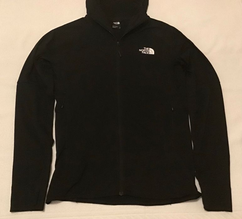 Casaco fino com capucho The North Face Bolt polartec preto