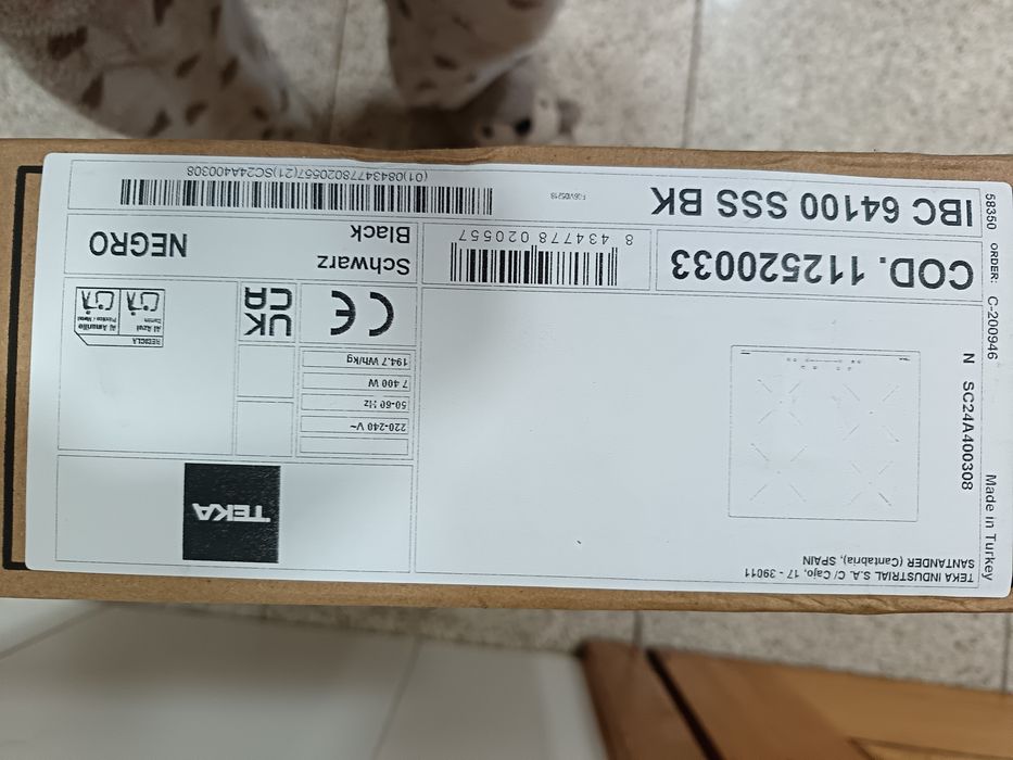 Placa de indução Teka