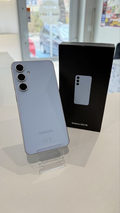 Smartfon Samsung S24 FE 8/128 GB Leszno Gwarancja Jak Nowy Niebieski