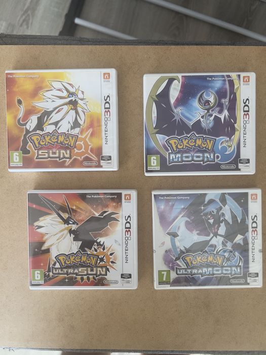 Jogos Pokemon Originais