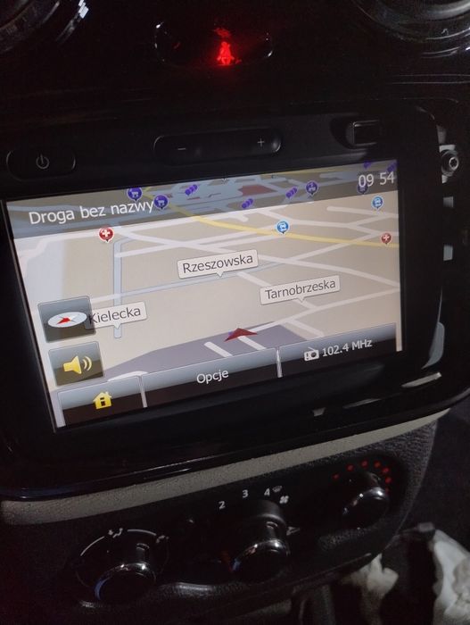 Dacia logdy stacja radio/nav