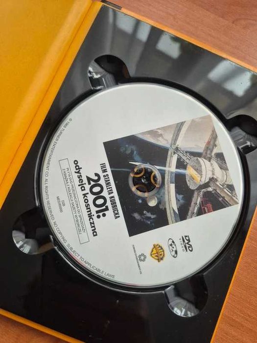 2001: Odyseja kosmiczna — książka + DVD, stan doskonały