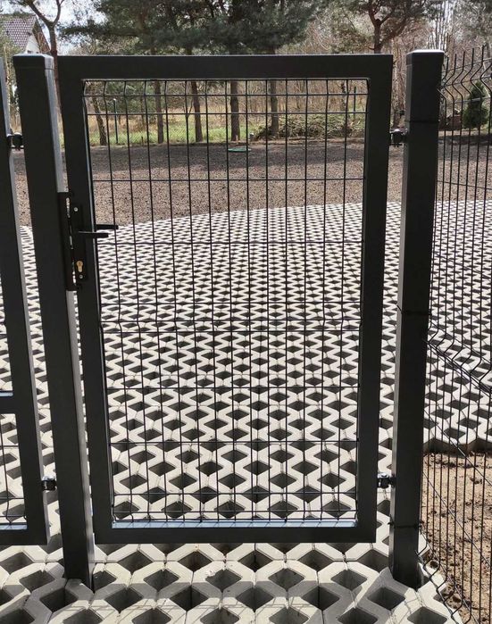 Panel ogrodzeniowy 1,23 fi4/ komplet / brama  wjazdowa/ furtka