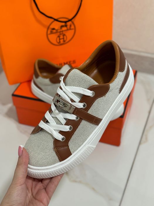 Кеди Hermes day sneaker жіночі/ кросівки Hermes/ кеды Hermes