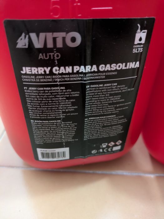 2x Jerrycan Vito