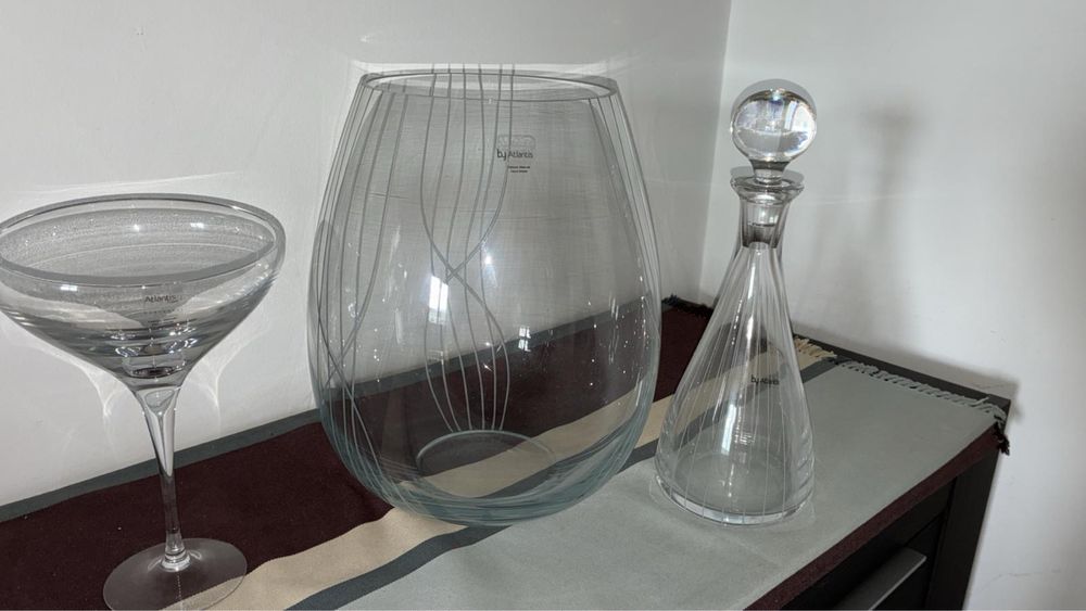 Conjunto peças de cristal Atlantis