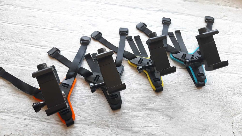 Кріплення на шолом для телефона або камери / Крепление на мото шлем