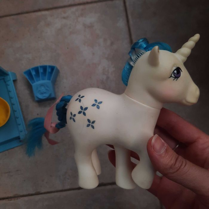 Brinquedo infantil My little pony (anos 80-raro)