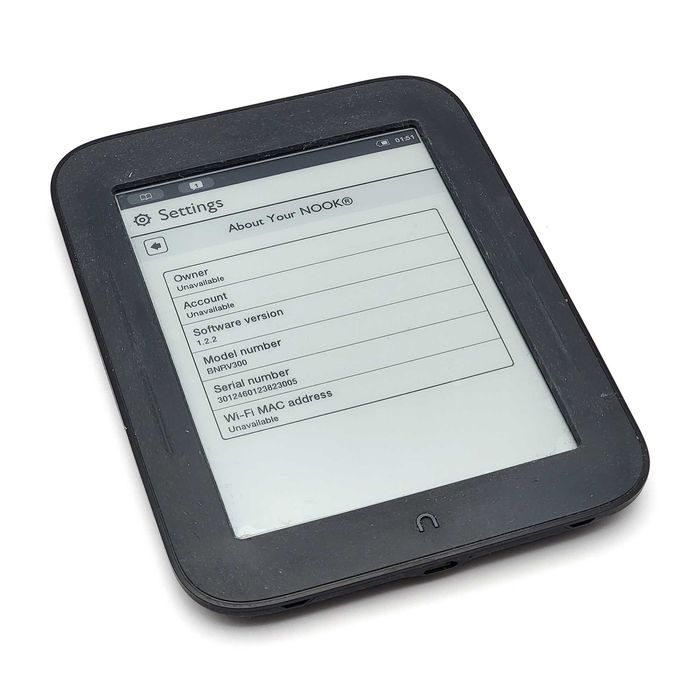 Czytnik e-book Barnes&Noble Nook Simple Touch (449)