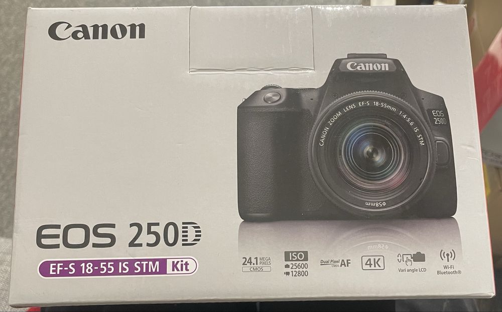 Eos 250D canon ef-S 18-55 IS STM Kit